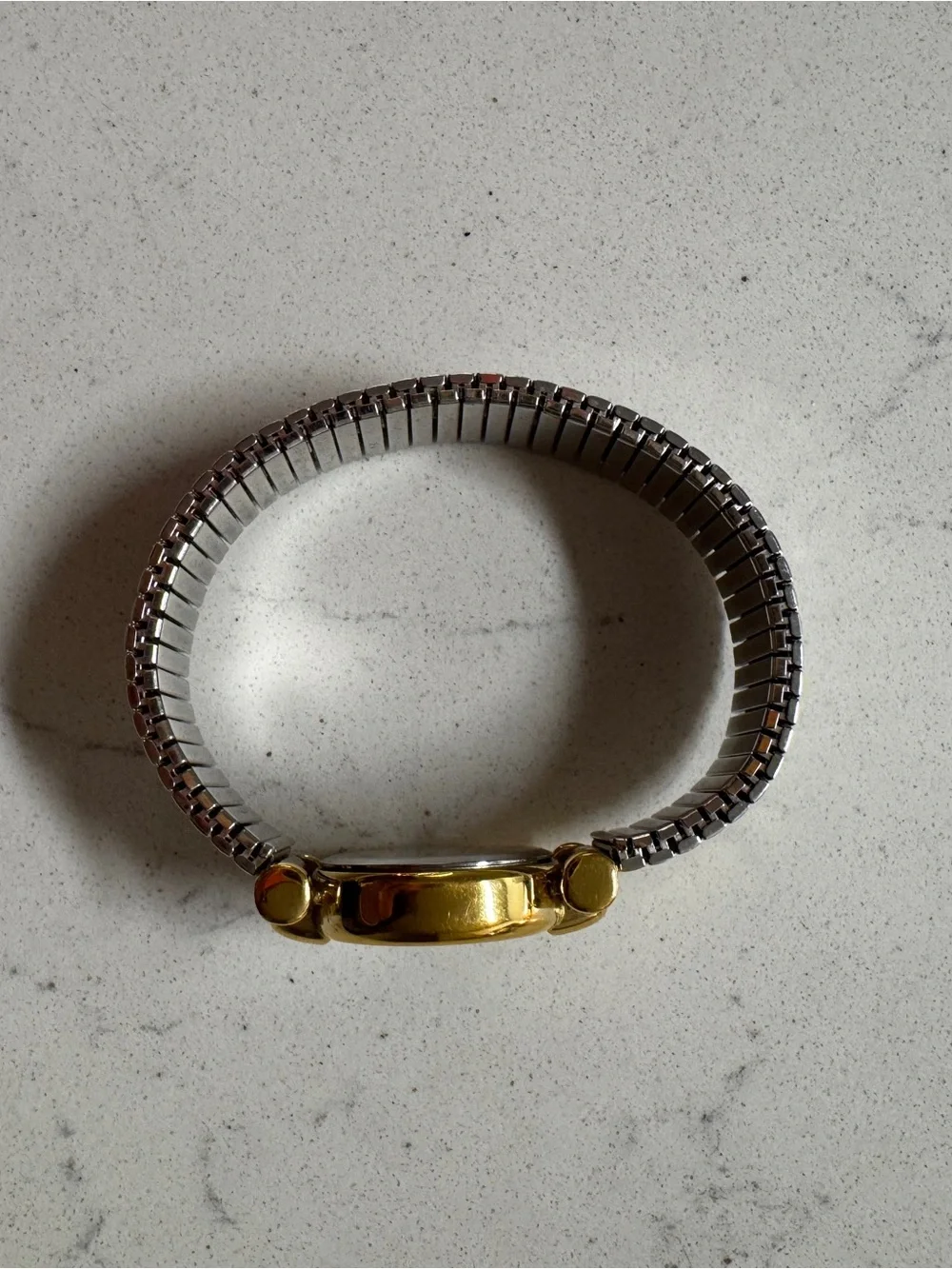 Anne Klein II Vintage‎ Two-Tone Gold and Silver Women's Round Watch
